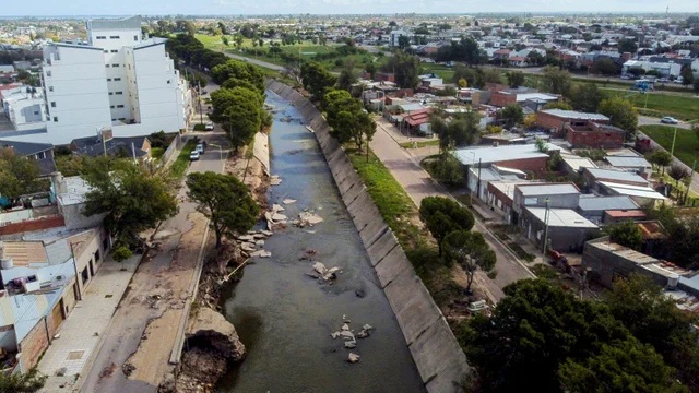 Bahía Blanca tras el temporal. Bahía Blanca tras el temporal.