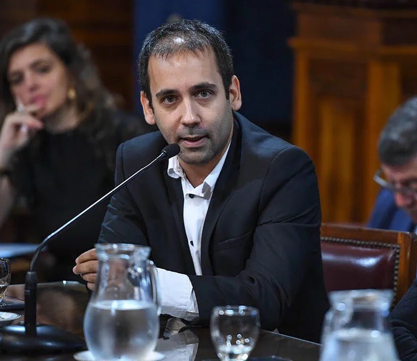 Diputado nacional de Unión por la Patria Itai Hagman. Diputado nacional de Unión por la Patria Itai Hagman.