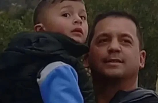 Cristian Flank y su hijo Álvaro Cristian Flank y su hijo Álvaro