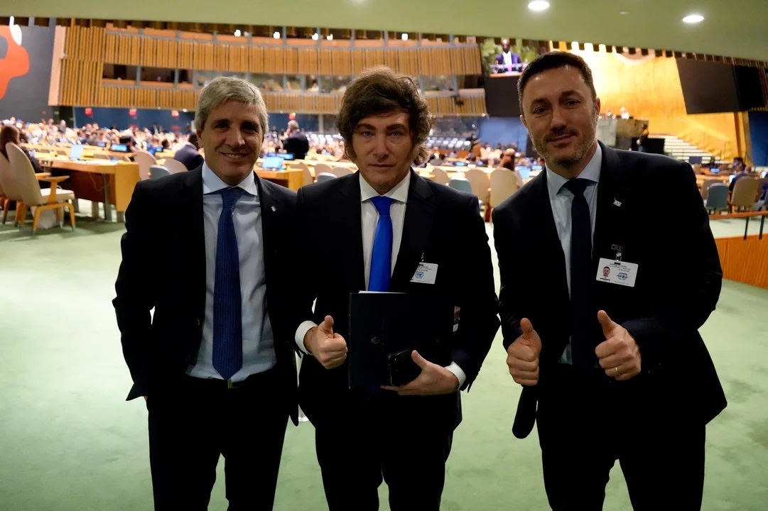 Javier Milei en la ONU Javier Milei en la ONU