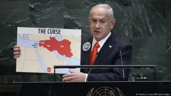 Los aplausos y silbidos contra Benjamín Netanyahu. Los aplausos y silbidos contra Benjamín Netanyahu.