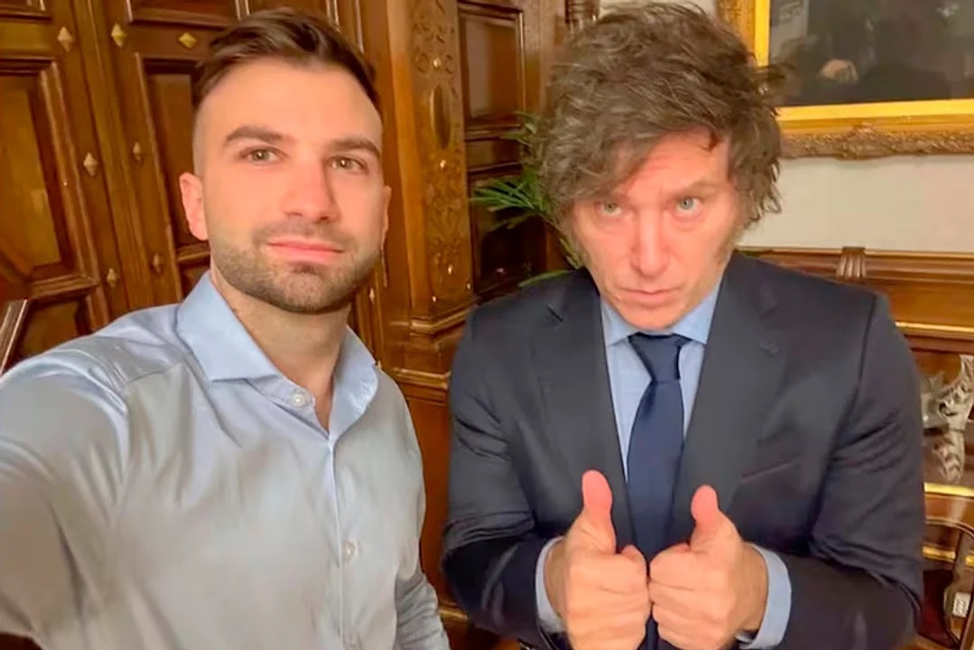 Mauricio Novelli junto al presidente Javier Milei. Mauricio Novelli junto al presidente Javier Milei.
