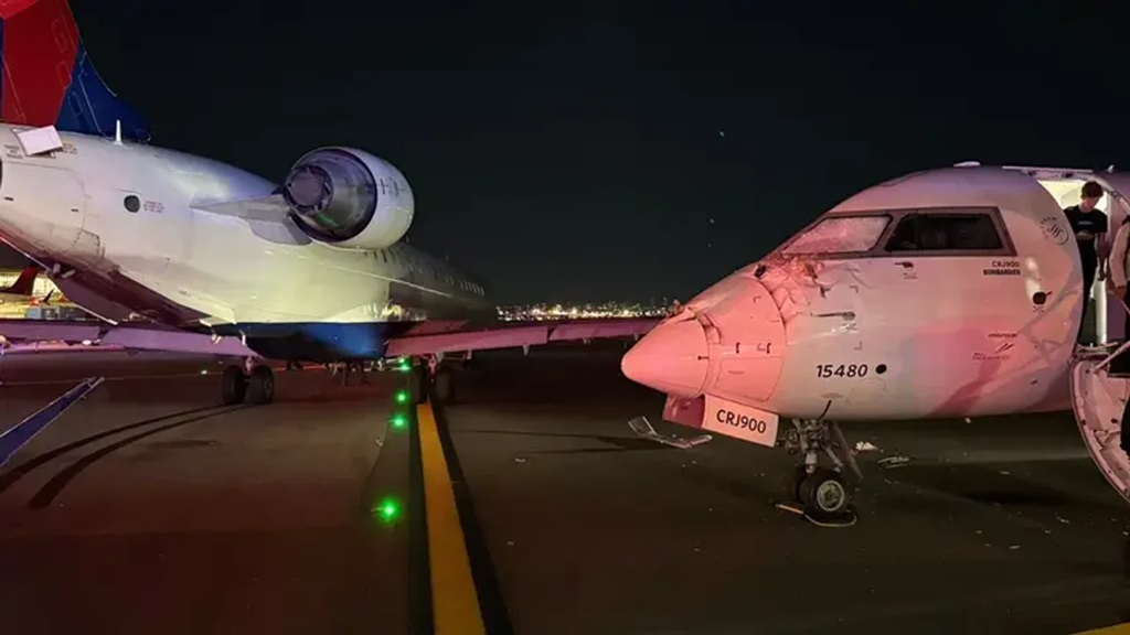Dos aviones chocaron Dos aviones chocaron