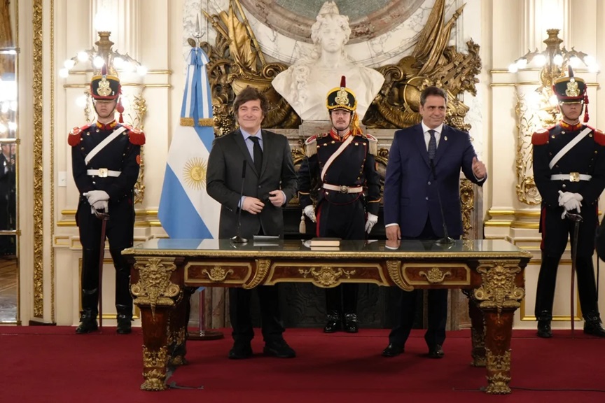 El evento fue en Casa Rosada. El evento fue en Casa Rosada.