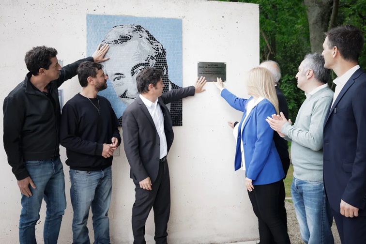 Verónica Magario en el homenaje a Perón Verónica Magario en el homenaje a Perón