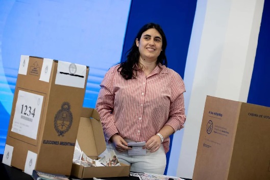 María Luz Landívar, titular de la Dirección Nacional Electoral. María Luz Landívar, titular de la Dirección Nacional Electoral.