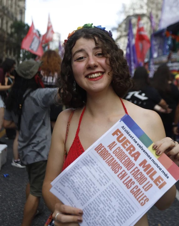 Marcha del orgullo LGBTIQ+ 2025 Agencia Noticias Argentinas / Mariano Sánchez