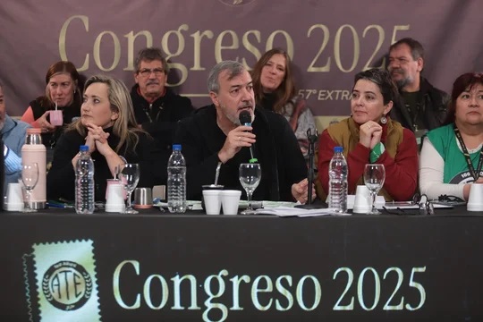 Secretaria general de ATE, Rodolfo Aguiar.