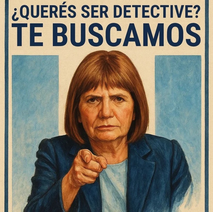 La ilustración que publicó Patricia Bullrich