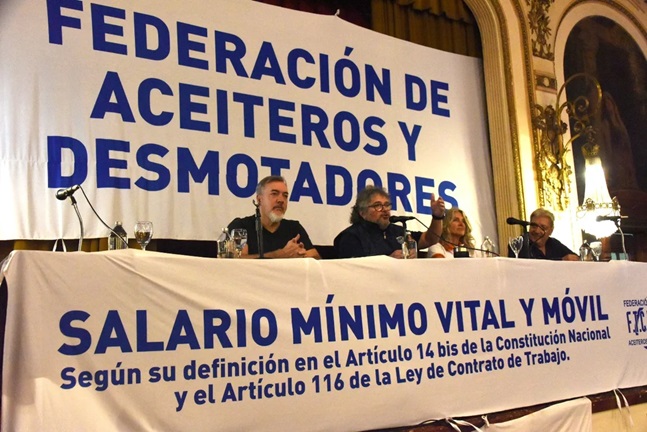 Se realizó el 74° Congreso Nacional Ordinario de Aceiteros.