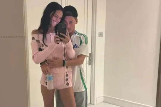 Juana Tinelli y Bautista Cuiña.