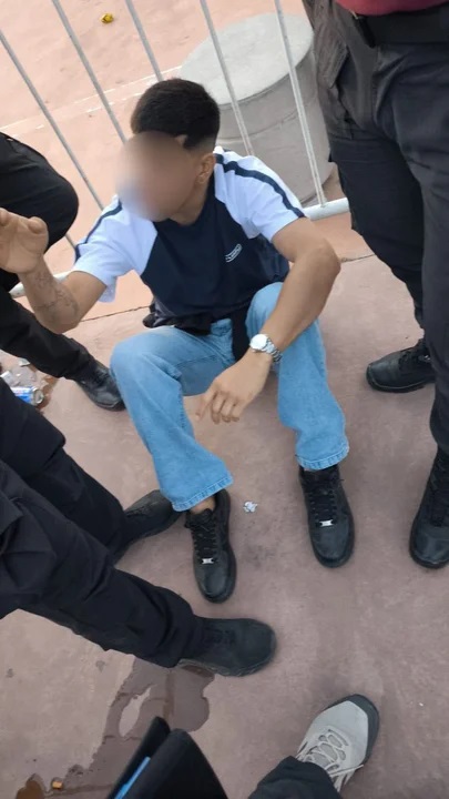 Un delincuente fue detenido con 12 celulares.