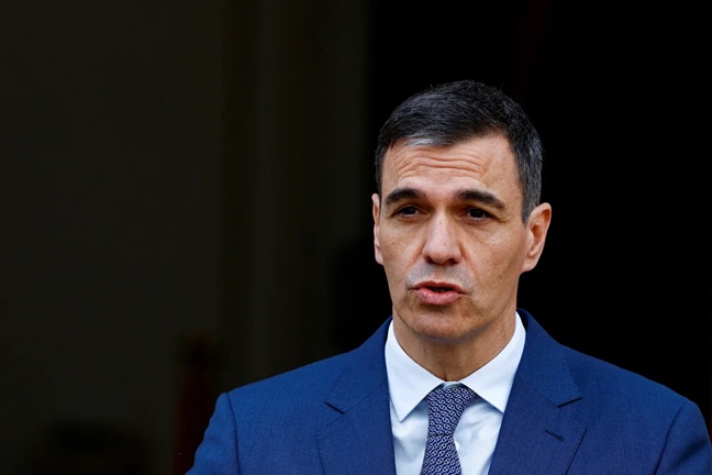 El presidente del Gobierno españo Pedro Sánchez.