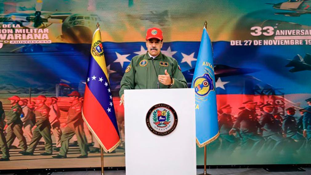 No apareció y envió un mensaje: Maduro no asistió a la celebración de los 105 años de la Aviación Militar Bolivariana