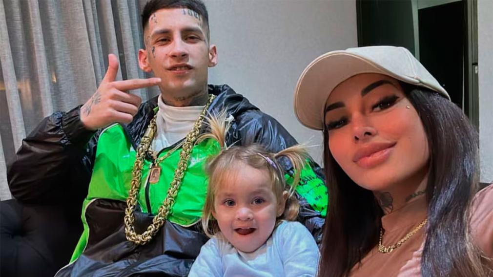 L-Gante le cumplió un sueño a su hija Jamaica: la reacción de Tamara Báez