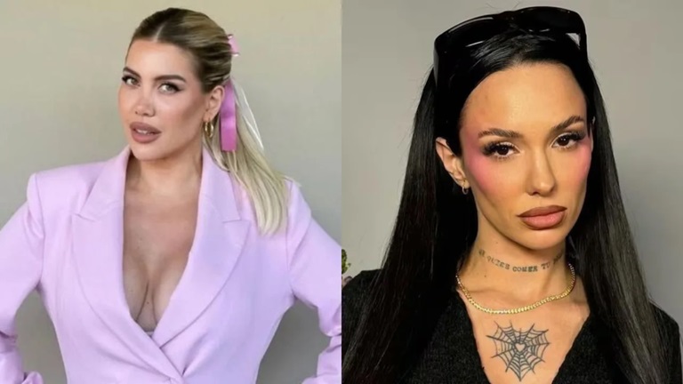 Wanda Nara negó bajar a La Joaqui de “Los Personajes del Año”.