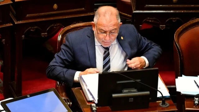 Luis Juez, senador nacional.