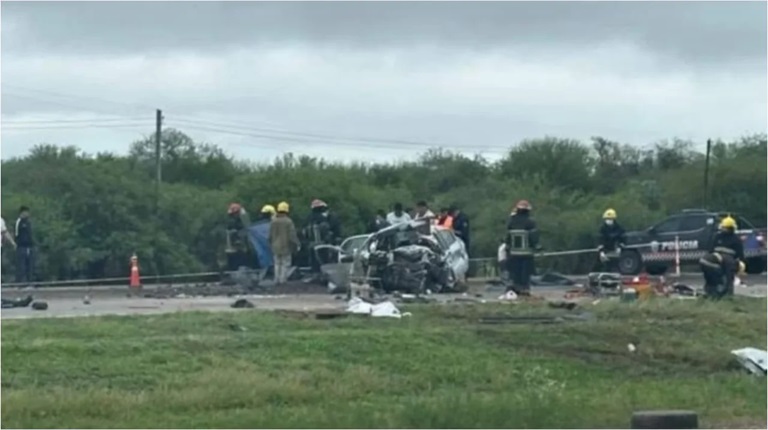 Fuerte accidente en Ruta 9.