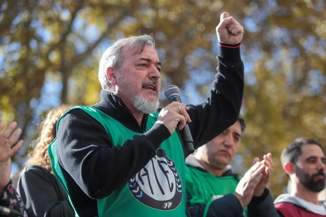 Rodolfo Aguiar, secretario general de ATE