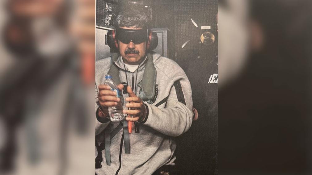 Donald Trump difundió la foto de Nicolás Maduro capturado