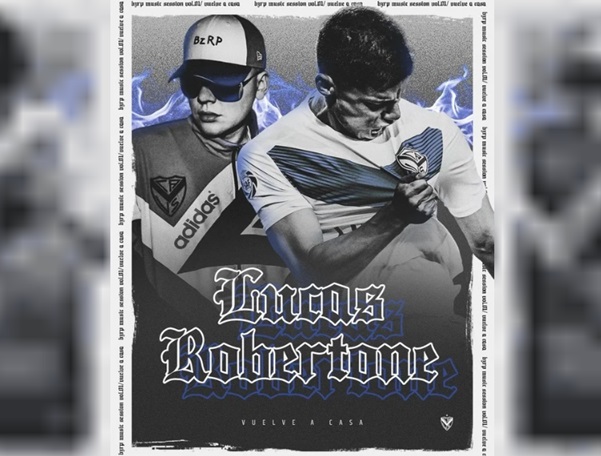 La imagen con la que Vélez confirmó la vuelta de Lucas Robertone.