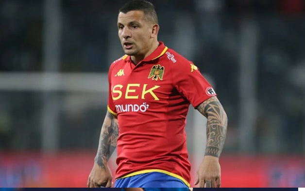 El futbolista Emiliano Vecchio.