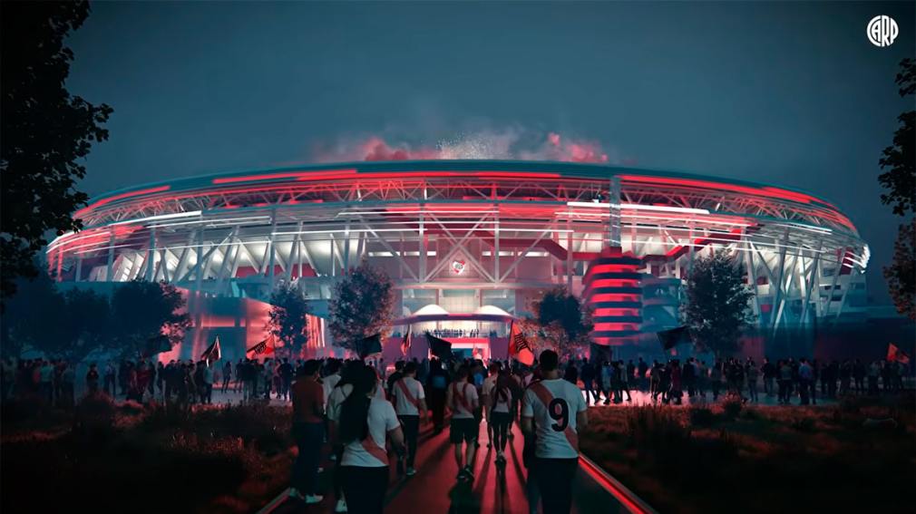 Con un impactante video, River presentó cómo será el techado del Monumental y confirmó su nueva capacidad
