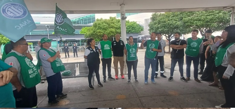 ATE-ANAC ratifica cese total de actividades