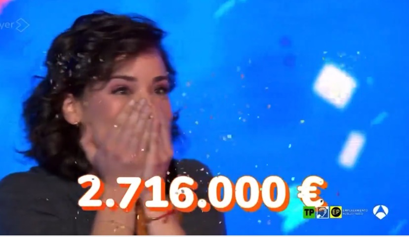 VIDEO - Una argentina ganó 2,7 millones de euros en Pasapalabra: deberá pagar más de la mitad en impuestos