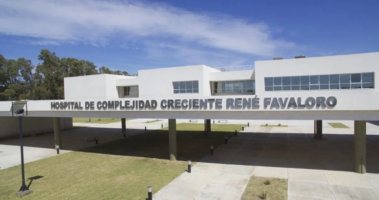 La menor está en el Hospital René Favaloro.