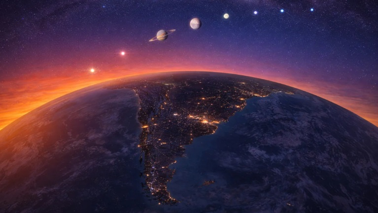 Las alineaci&oacute;n de los planteas podr&aacute; ser vista en Argentina y en el hemisferio Sur. Agencia NA (imagen ilustrativa)