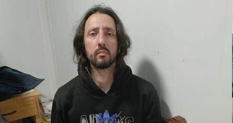 El detenido Pablo Laurta.