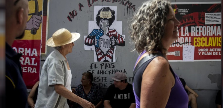 El Congreso debate la reforma laboral de Milei.