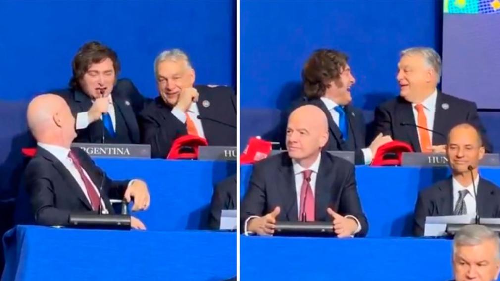 Javier Milei imitó a Elvis Presley ante líderes internacionales y el gesto generó polémica