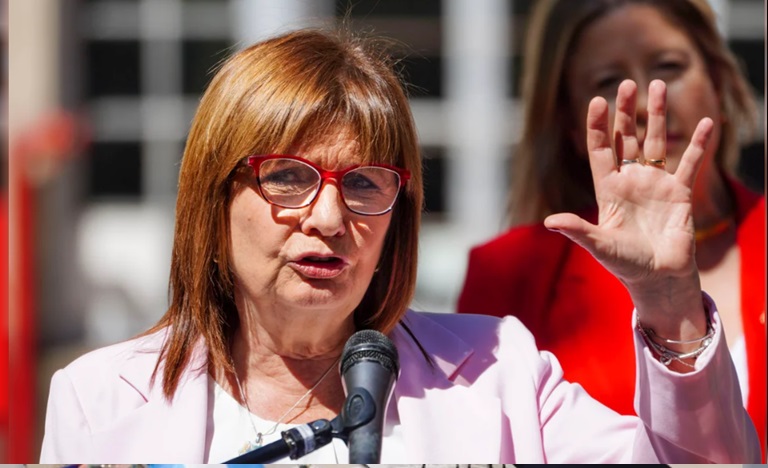 Patricia Bullrich, senadora nacional por LLA.