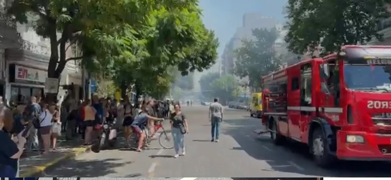 Incendio en Villa Pueyrredón