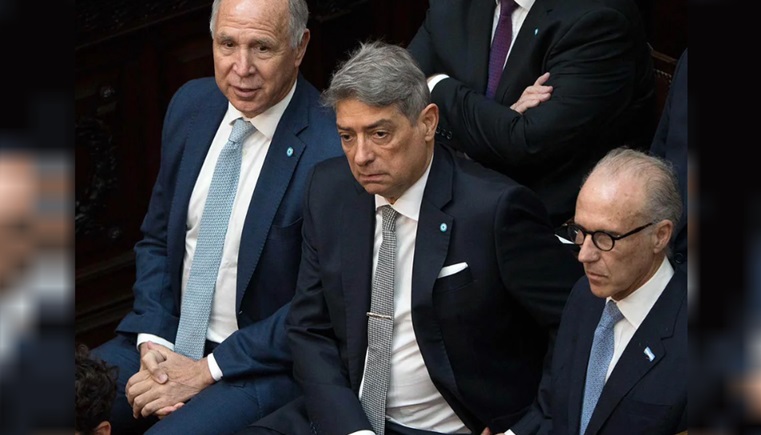 Ricardo Lorenzetti, Horacio Rosatti y Carlos Rosenkrantz