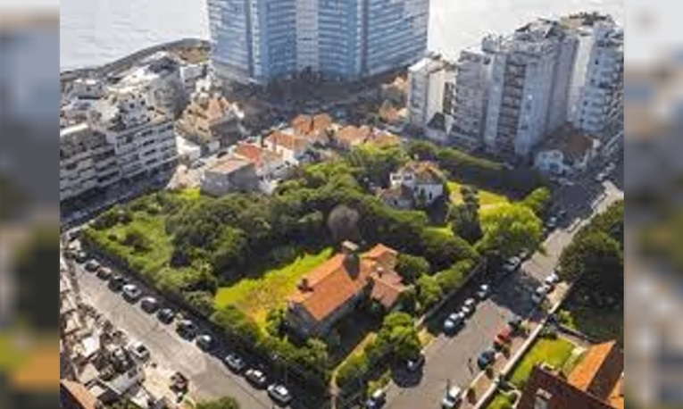 La zona donde construirán la torre.