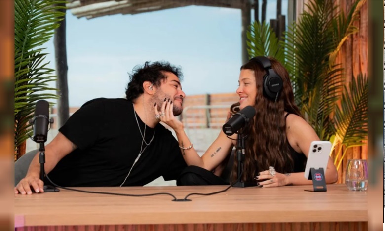 Homero Pettinato y Sofia &ldquo;La Reini&rdquo; Gonet, cuando eran novios.