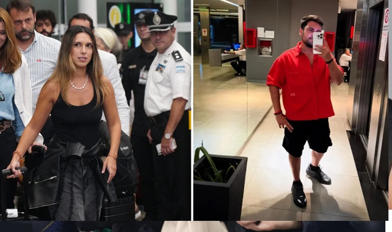 AGOSTINA PÁE Y SU NOVIO