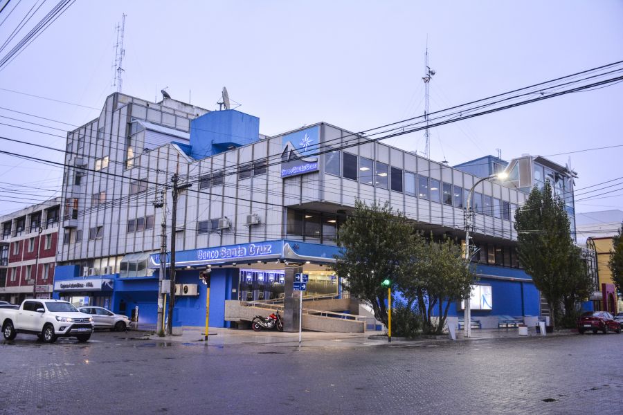 Banco Santa Cruz, sede central.