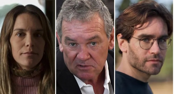 Valentina, Marcelo y Facundo Macarrón.