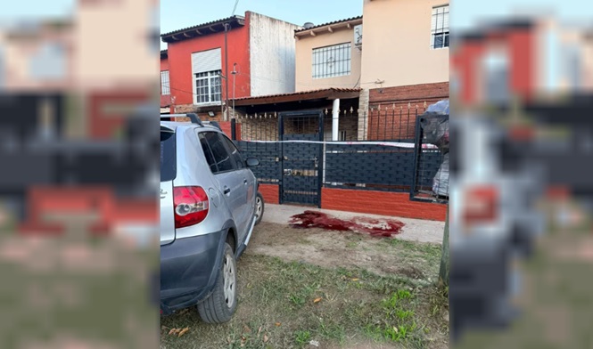 LUGAR DONDE FUE ABATIDO EL DELINCUENTE