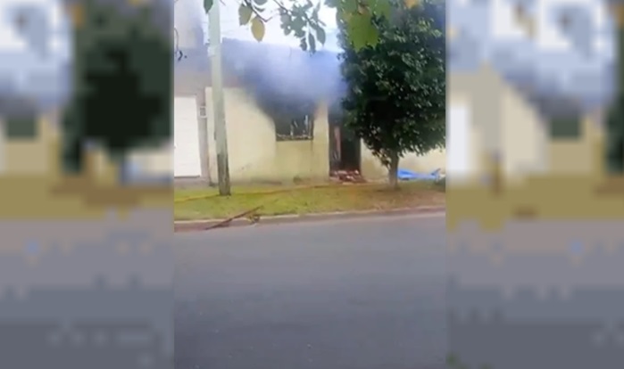 Incendio en la vivienda.