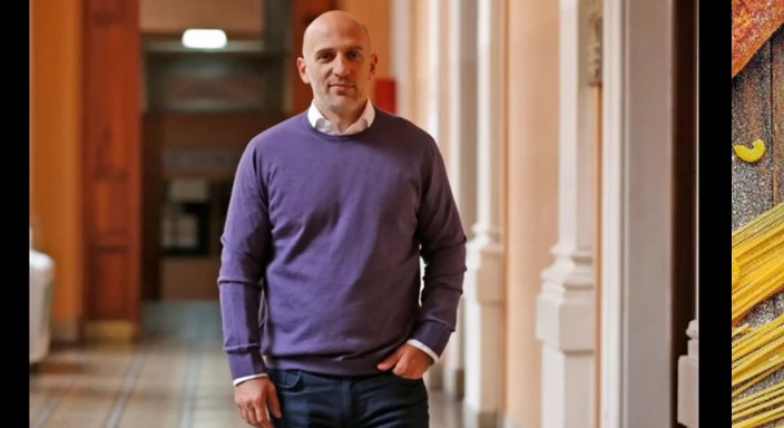 El vicerrector de la UBA, Emiliano Yacobitti