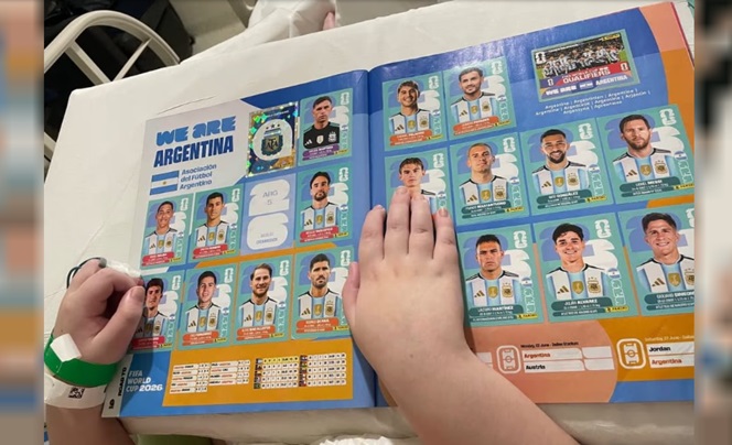 Basti&aacute;n est&aacute; a punto de completar el equipo de la Selecci&oacute;n en el &aacute;lbum del Mundial 2026.Agencia NA (Instagram)