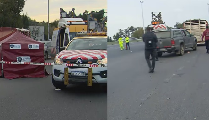 El hecho ocurrió en la autopista Perito Moreno.