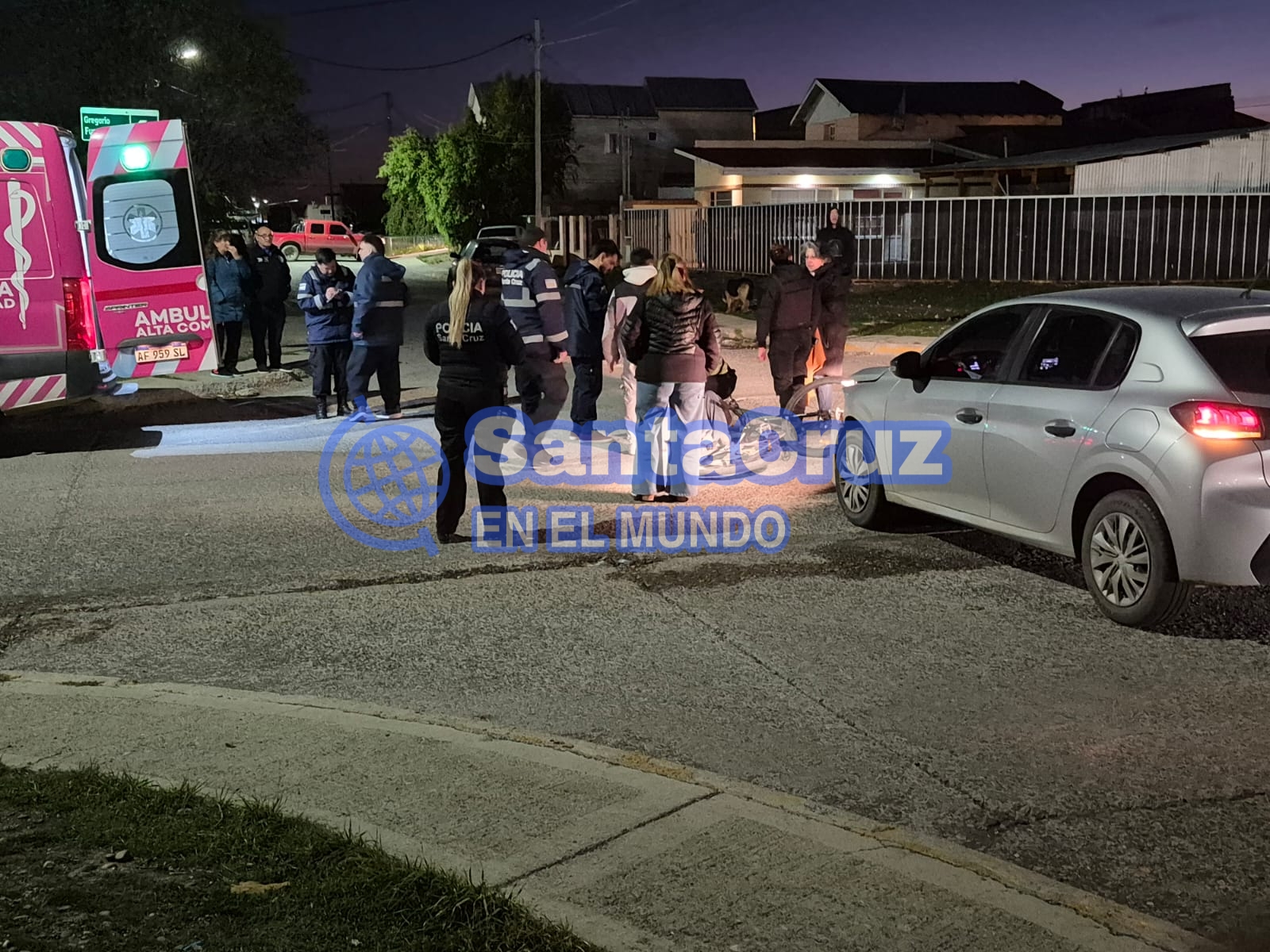 Una joven ciclista fue atropellada en Ayohuma y Dean Funes
