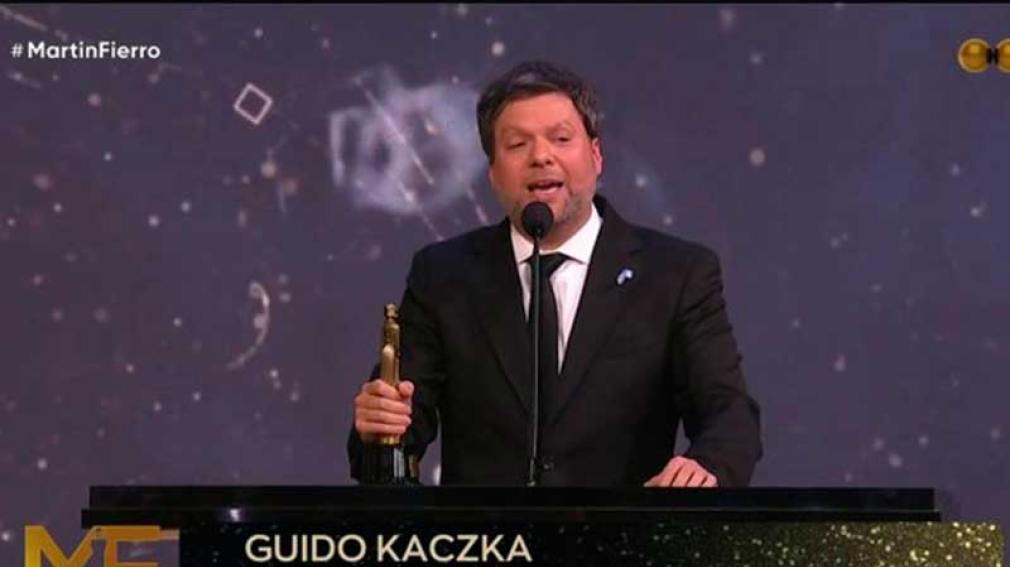 Guido Kaczka ganó el Martín Fierro de Oro 2026
