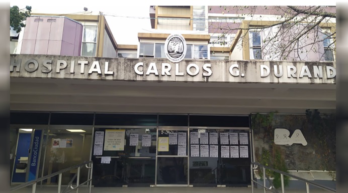 Fachada del Hospital Durand.